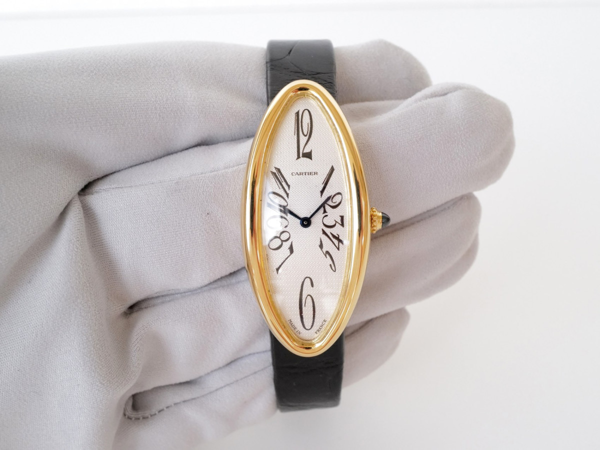 Швейцарський годинник Cartier Baignoire Allongee 18K Yellow Gold