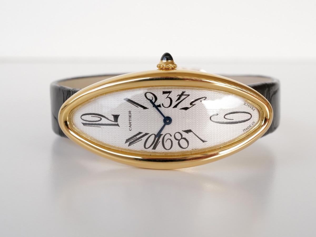Швейцарський годинник Cartier Baignoire Allongee 18K Yellow Gold