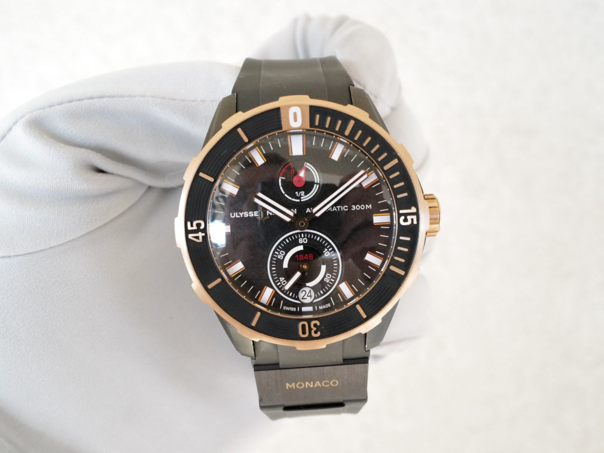 Swiss watch Ulysse Nardin Diver Titanium 18K Rose Gold 44