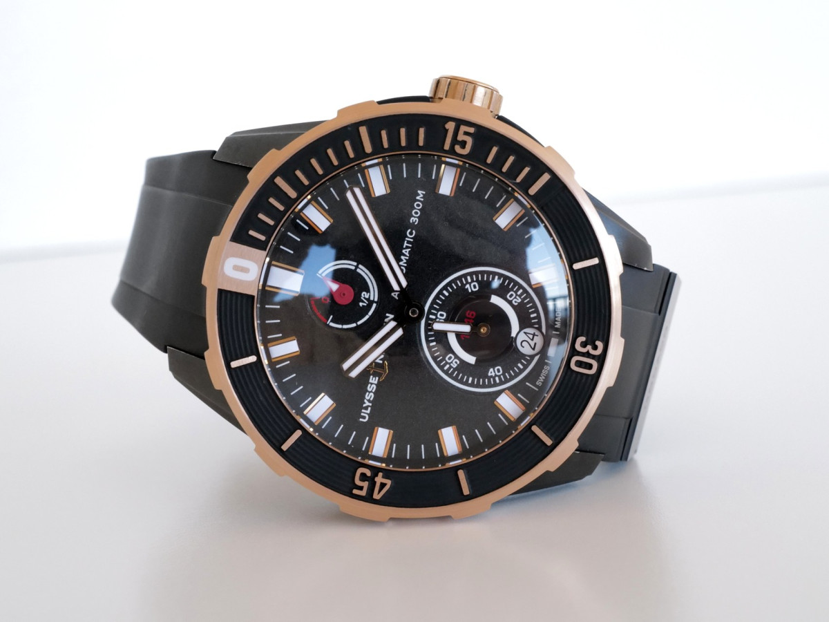 Swiss watch Ulysse Nardin Diver Titanium 18K Rose Gold 44