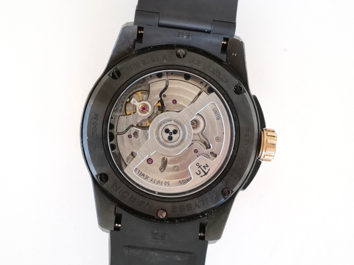 Swiss watch Ulysse Nardin Diver Titanium 18K Rose Gold 44