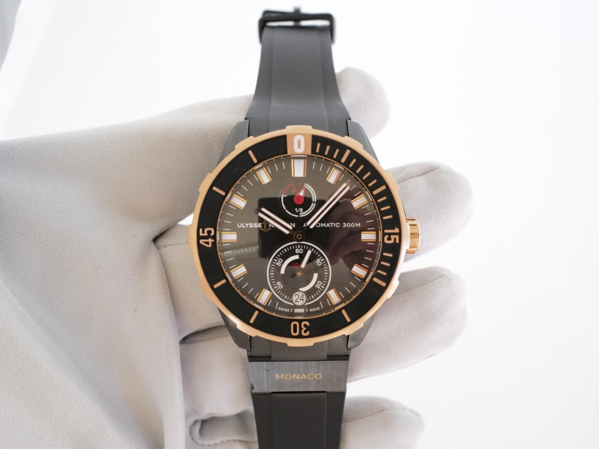 Swiss watch Ulysse Nardin Diver Titanium 18K Rose Gold 44