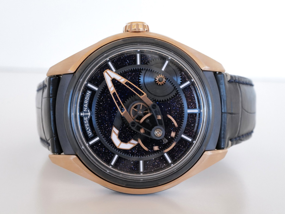 Швейцарський годинник Ulysse Nardin Freak X 18K Rose Gold Aventurine Dial Limited Edition 99 Pieces 43