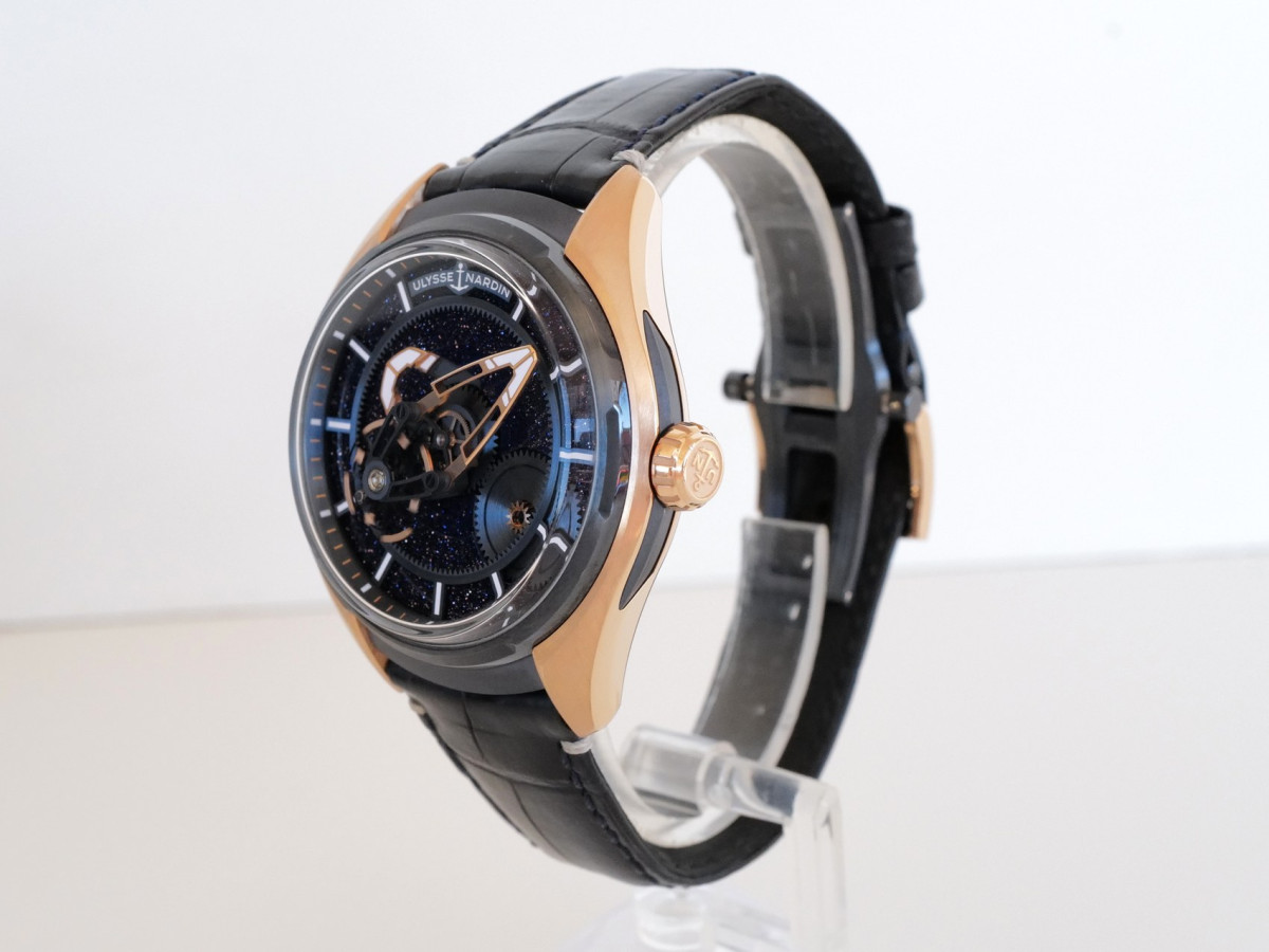 Швейцарський годинник Ulysse Nardin Freak X 18K Rose Gold Aventurine Dial Limited Edition 99 Pieces 43