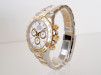 Швейцарские часы Rolex Cosmograph Daytona 18K Yellow Gold Steel White Dial 40