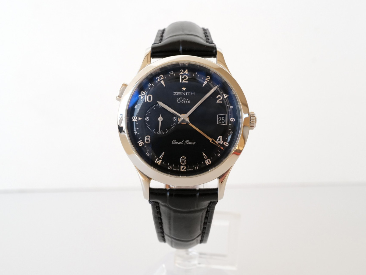 Швейцарський годинник Zenith Elite Class Dual Time 39