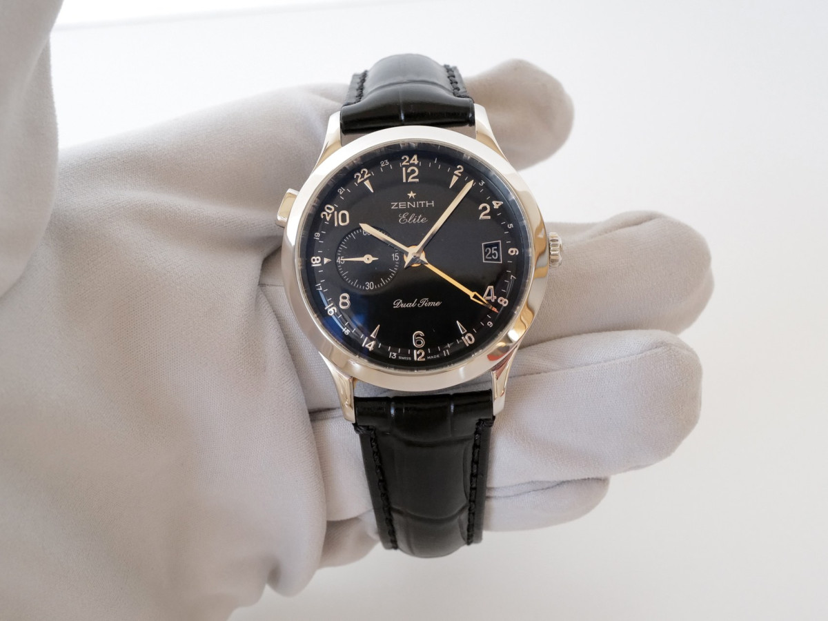 Швейцарський годинник Zenith Elite Class Dual Time 39