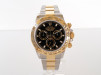 Швейцарские часы Rolex Cosmograph Daytona 18K Yellow Gold Steel Black Dial 40