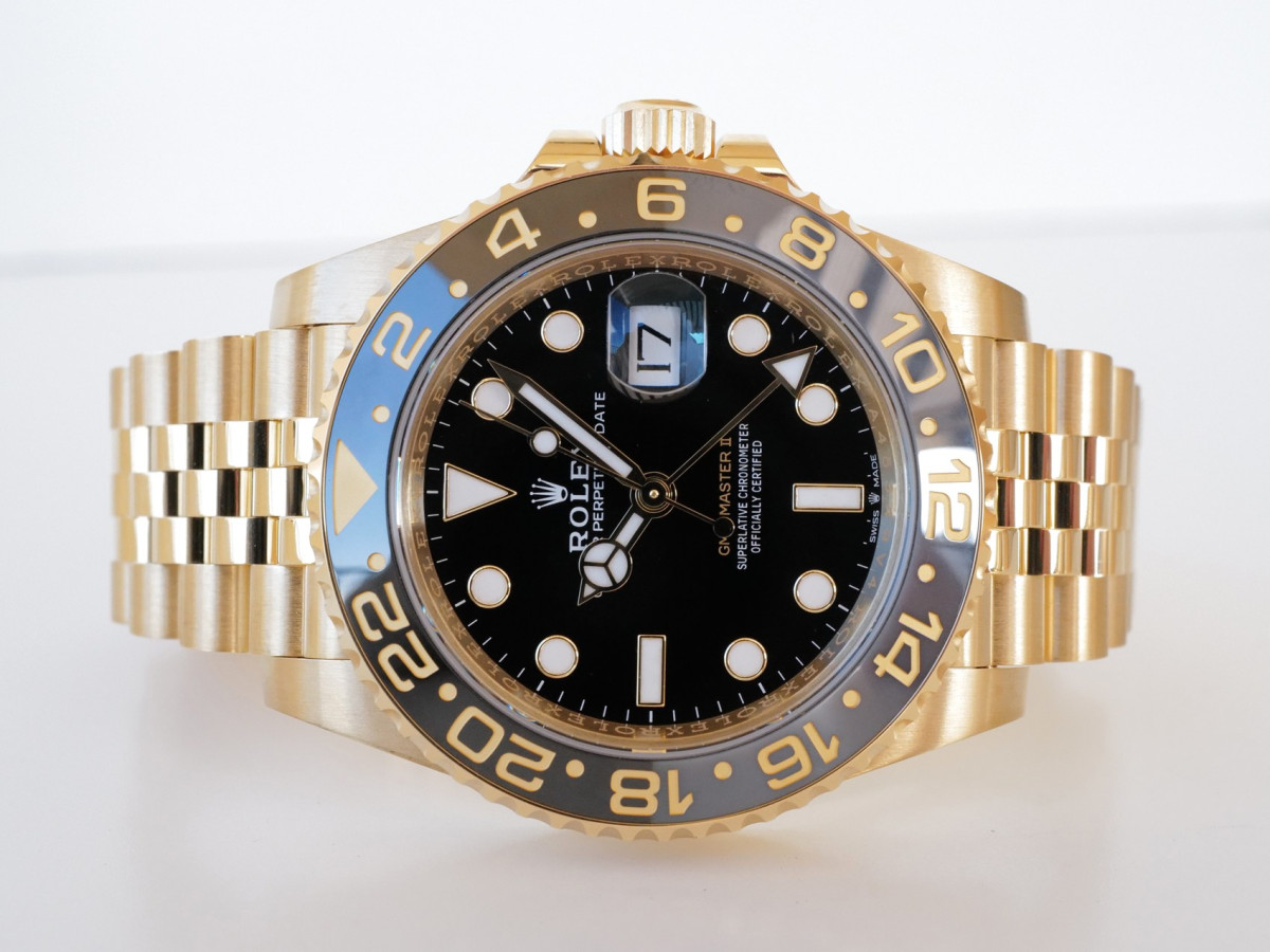 Швейцарские часы Rolex GMT-Master II Jubilee 18K Yellow Gold Zombie