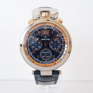 Swiss watch Bovet Sportster Saguaro Chronograph Blue Dial 46