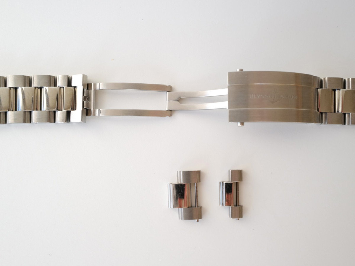 Швейцарський годинник Браслет до годинника Ulysse Nardin Maxi Marine Diver Titanium 45