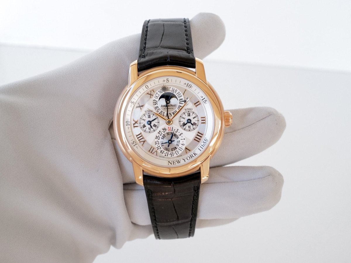 Швейцарський годинник Audemars Piguet Jules Audemars Equation Of Time Perpetual Calendar New York 18K Rose Gold 43