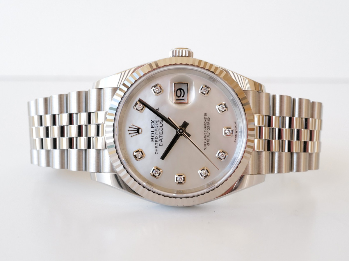 Швейцарський годинник Rolex Datejust 36 Jubilee Steel MOP Diamond Dial (2025)
