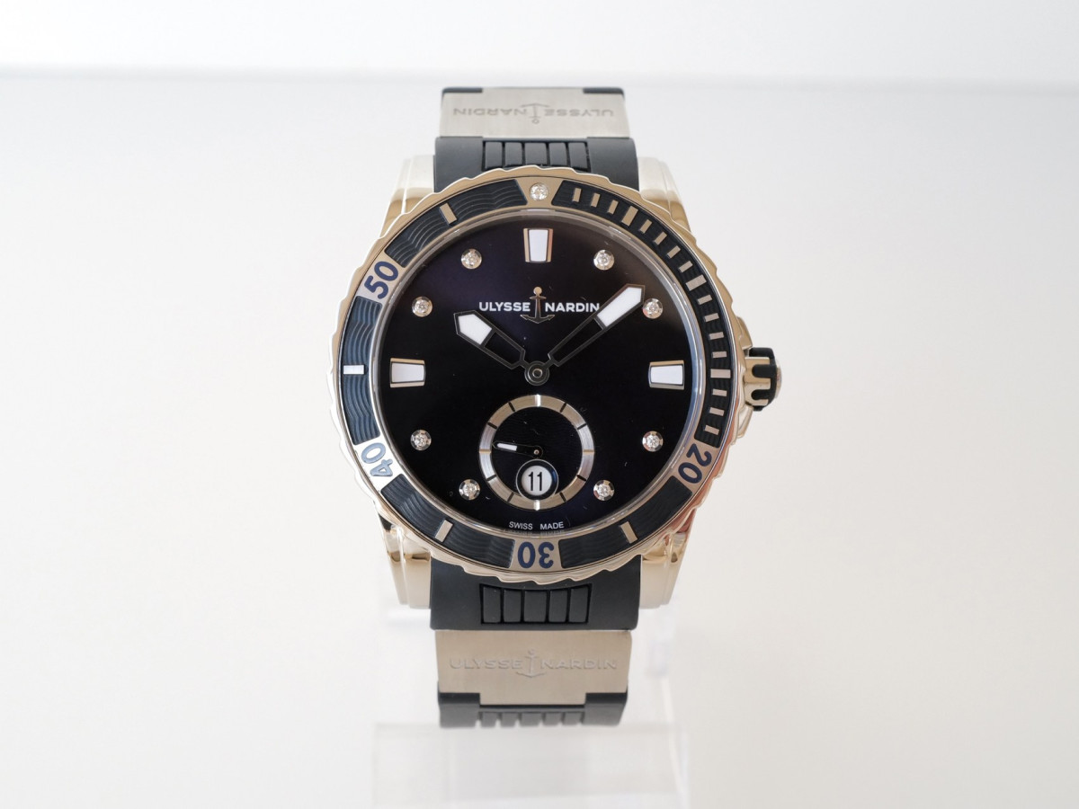 Швейцарський годинник Ulysse Nardin Lady Diver Purple Diamond Dial 40