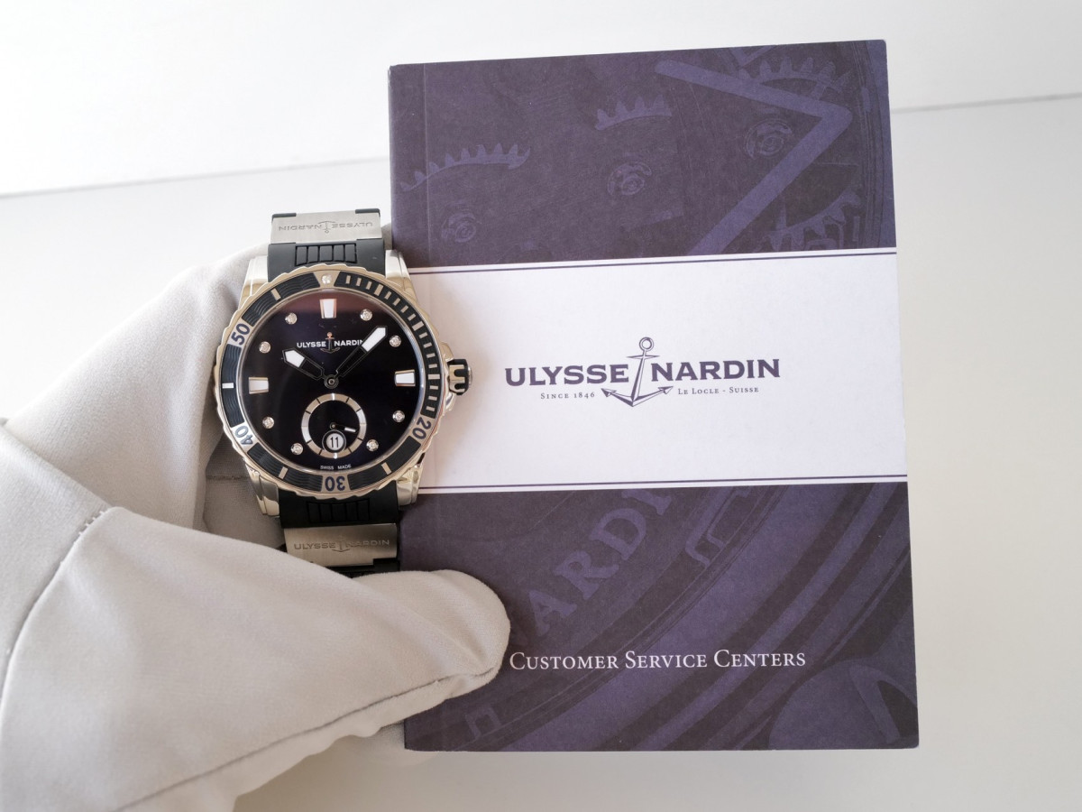 Швейцарський годинник Ulysse Nardin Lady Diver Purple Diamond Dial 40