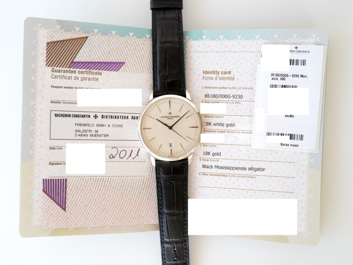 Швейцарський годинник Vacheron Constantin Patrimony Contemporary 18K White Gold 40