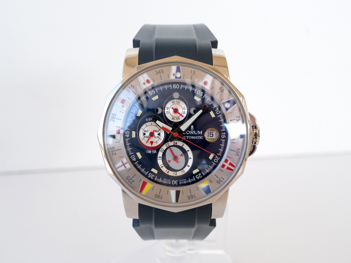 Швейцарський годинник Corum Admiral Cup Tides 44 Blue Dial