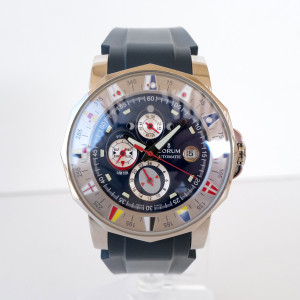 Швейцарський годинник Corum Admiral Cup Tides 44 Blue Dial