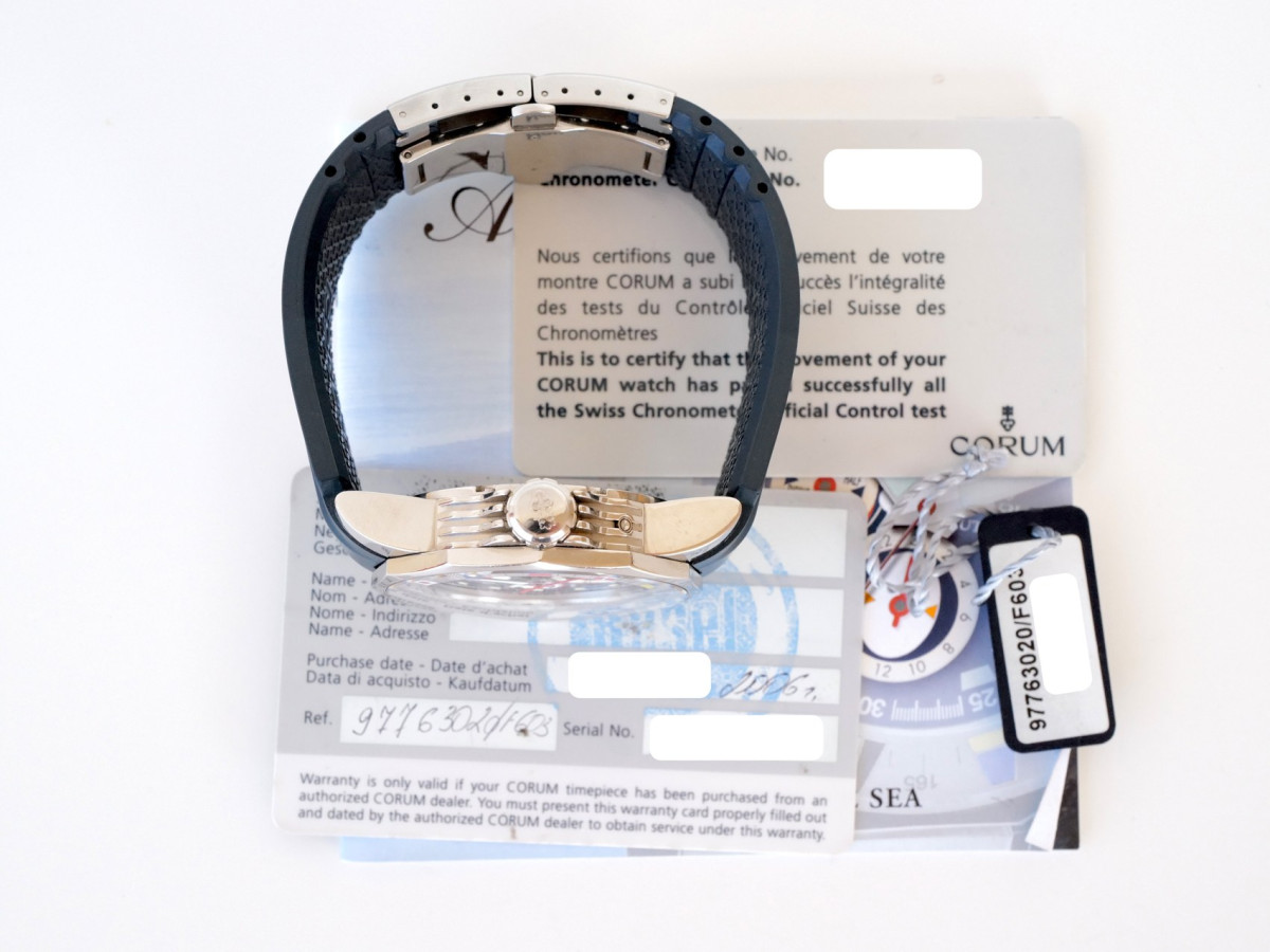 Швейцарський годинник Corum Admiral Cup Tides 44 Blue Dial