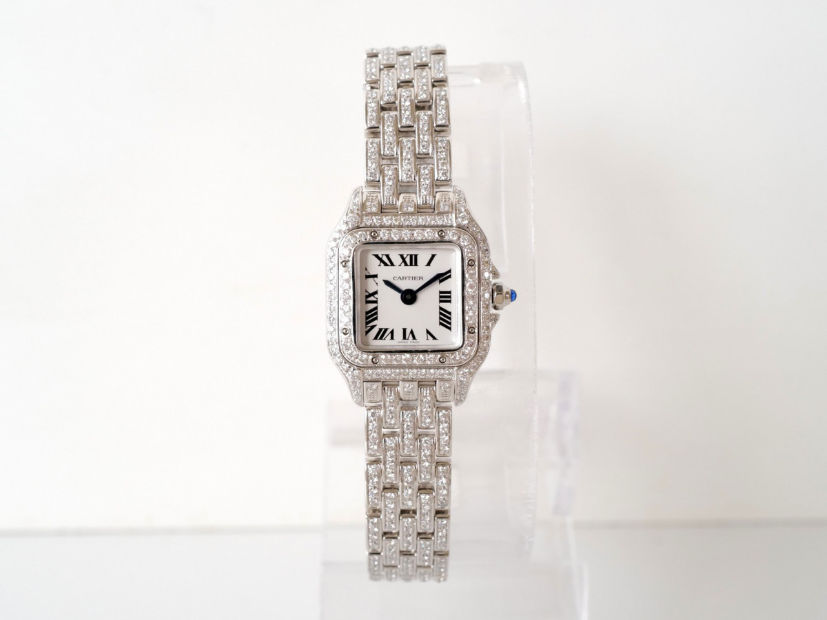 Швейцарський годинник Cartier Panthere de Cartier Mini Diamond Iced Out