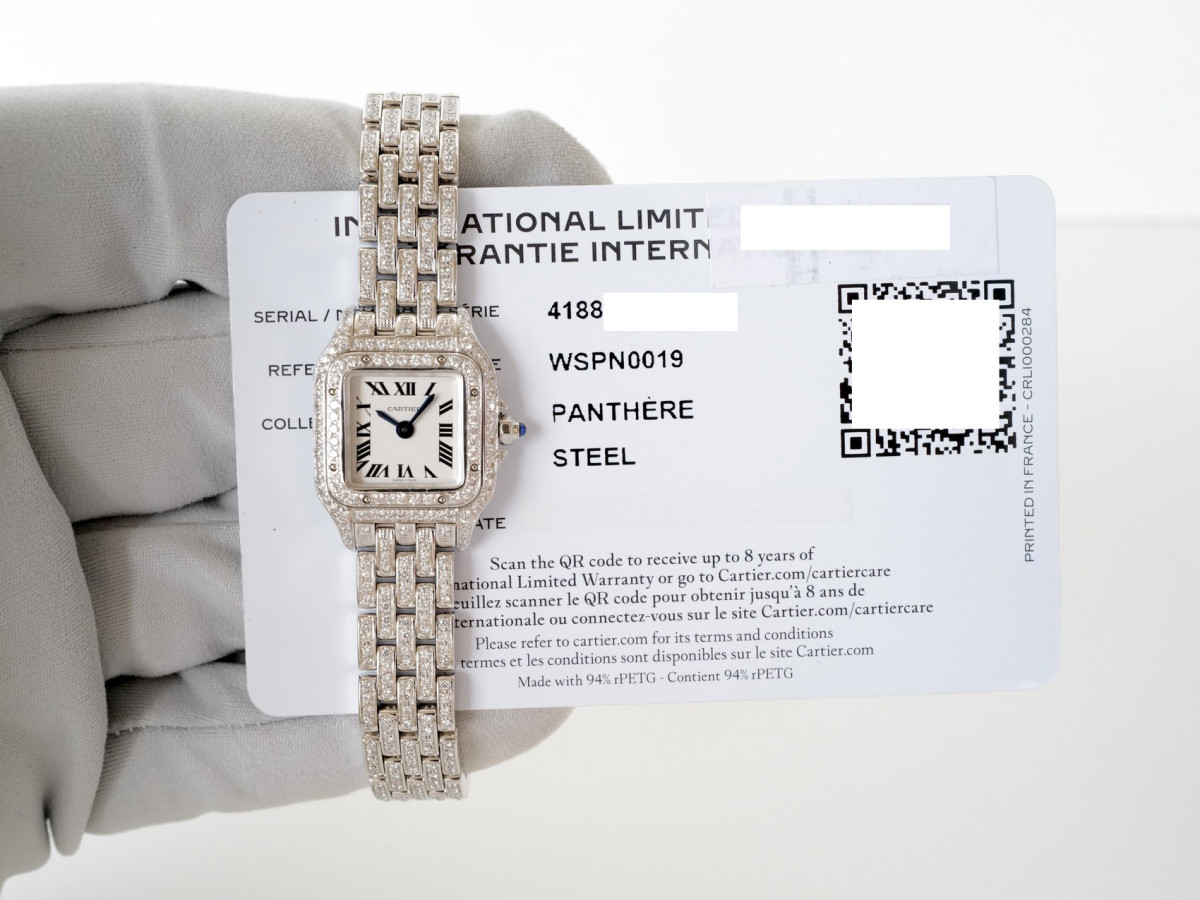 Швейцарський годинник Cartier Panthere de Cartier Mini Diamond Iced Out