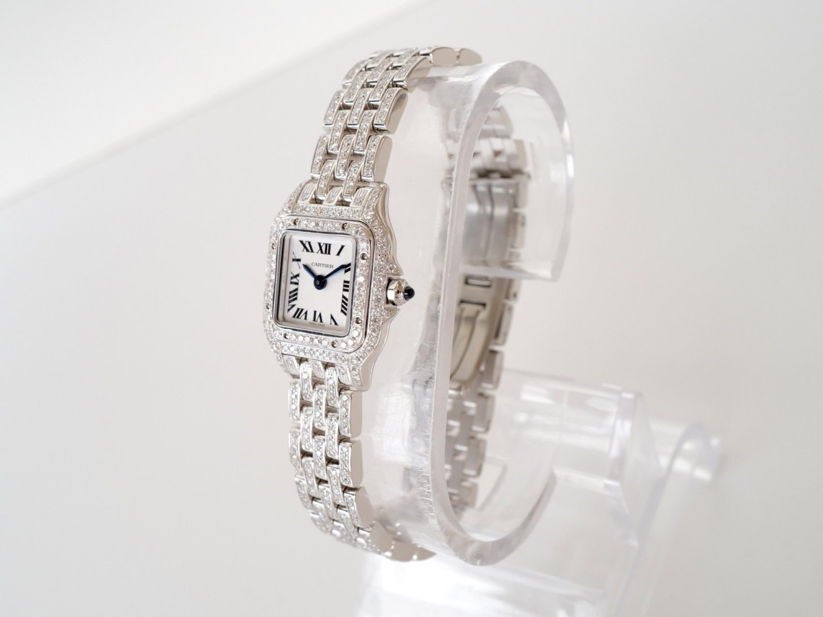 Швейцарський годинник Cartier Panthere de Cartier Mini Diamond Iced Out