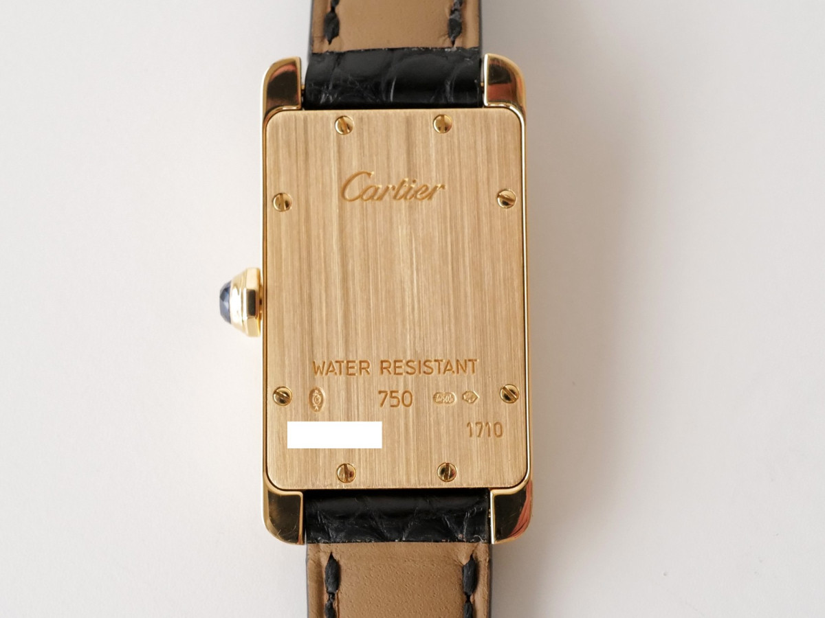Швейцарський годинник Cartier Tank American 18K Yellow Gold Quartz