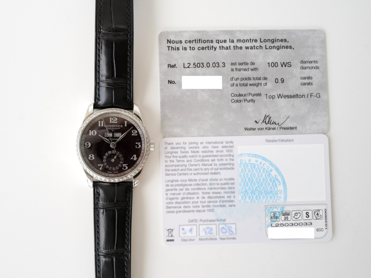 Швейцарський годинник Longines Master Collection Calendar 36