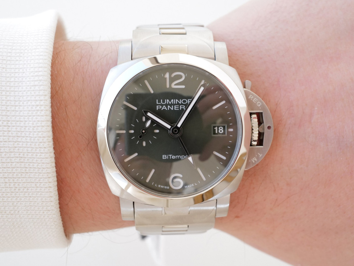 Швейцарские часы Panerai Luminor Quaranta BiTempo 40