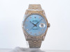 Швейцарские часы Rolex Datejust 36 Jubilee Steel Ice Blue Diamond Dial