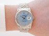 Швейцарские часы Rolex Datejust 36 Jubilee Steel Ice Blue Diamond Dial