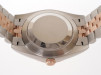 Швейцарские часы Rolex Datejust 41 Jubilee Steel 18K Rose Gold Chocolate Brown Diamond Dial