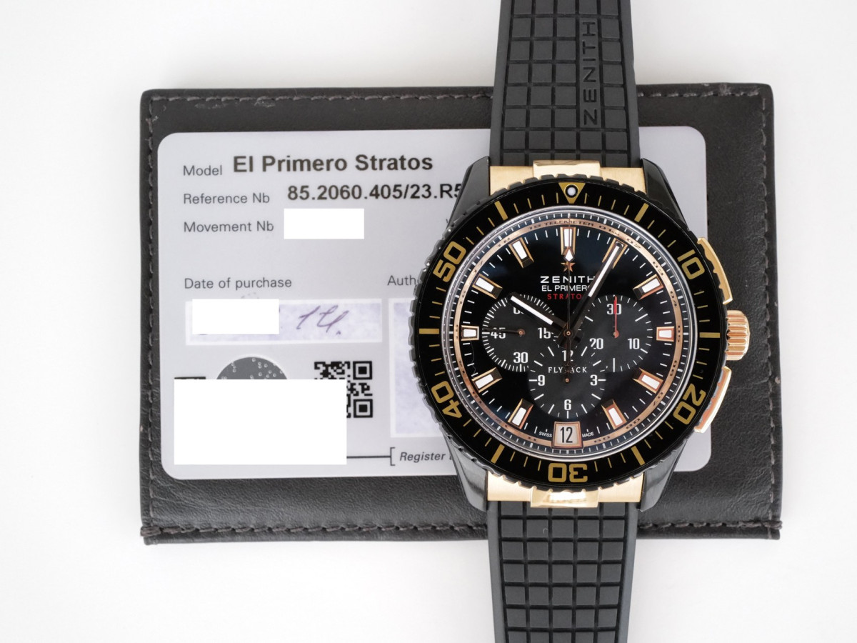 Швейцарские часы Zenith El Primero Stratos Flyback Chronograph 45