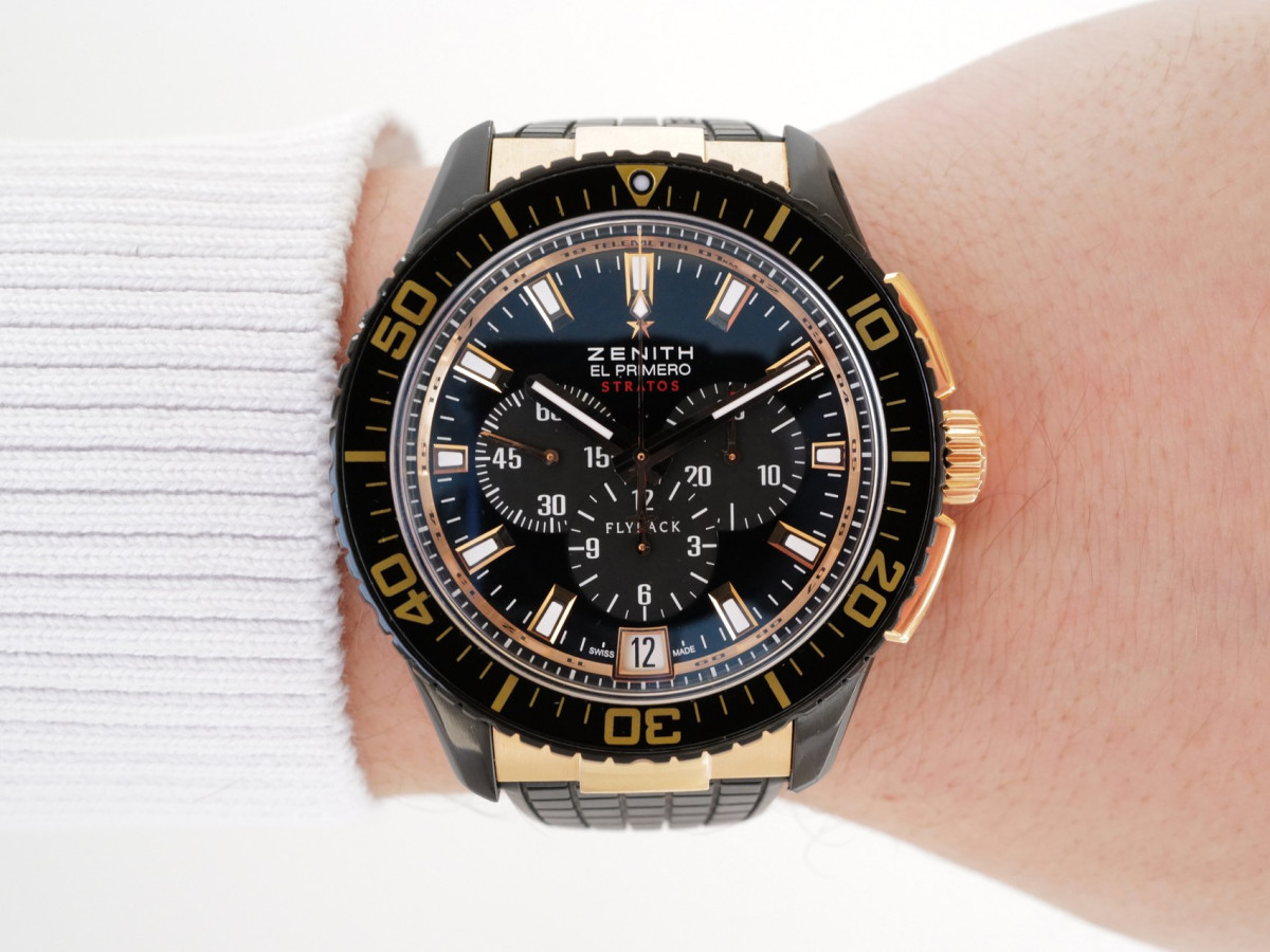 Швейцарские часы Zenith El Primero Stratos Flyback Chronograph 45