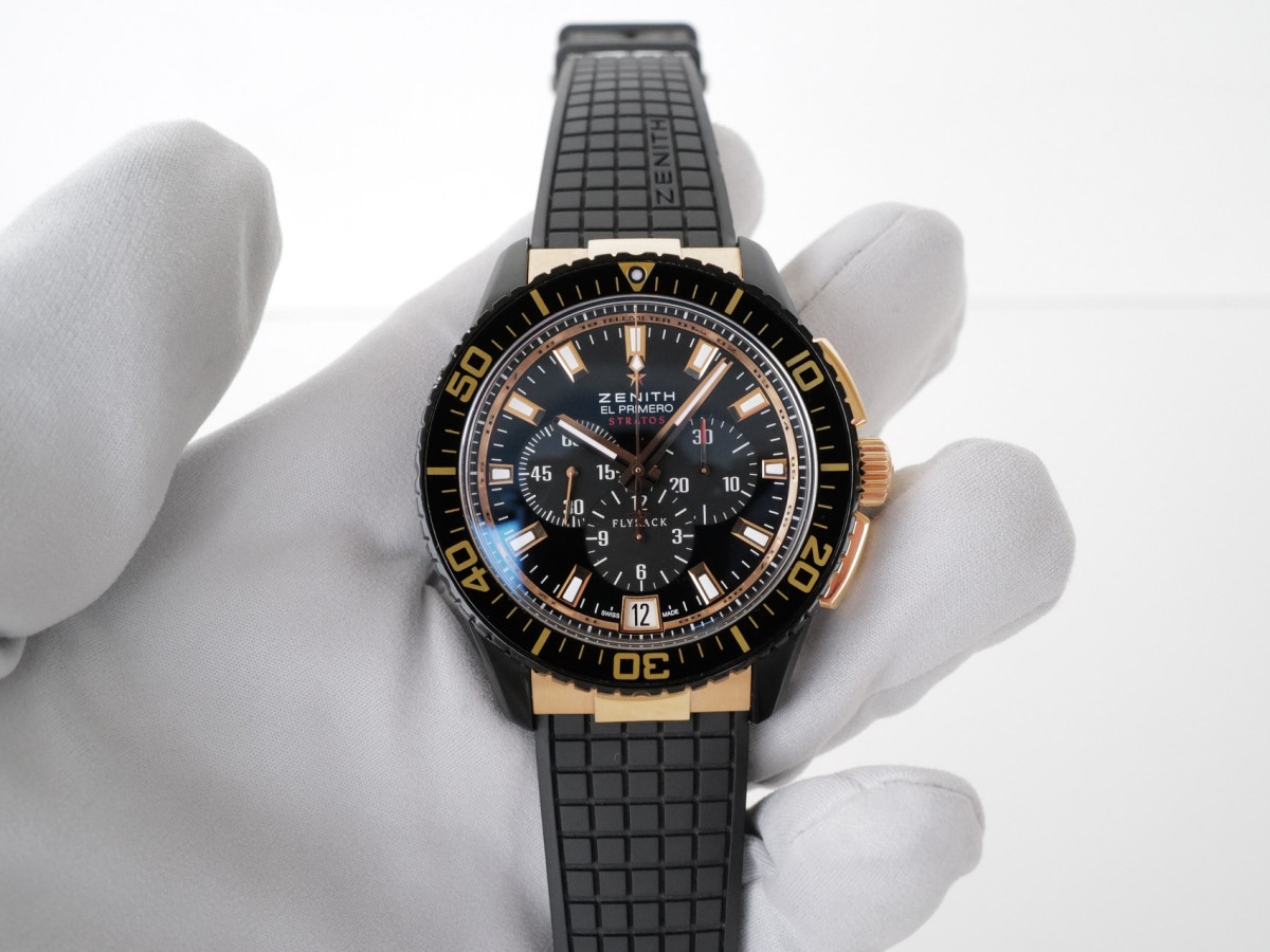 Швейцарские часы Zenith El Primero Stratos Flyback Chronograph 45