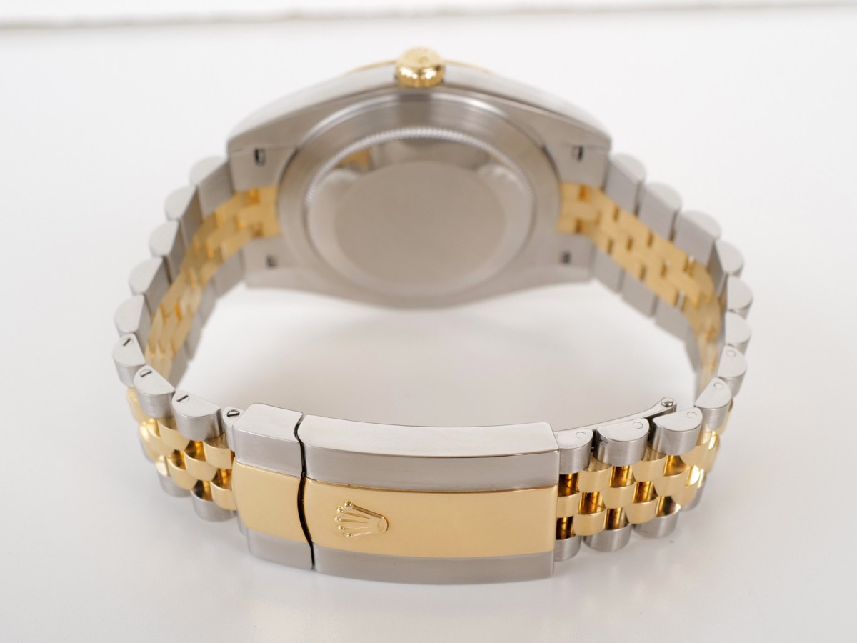 Швейцарський годинник Rolex Datejust 41 Jubilee Steel 18K Yellow Gold Black Dial