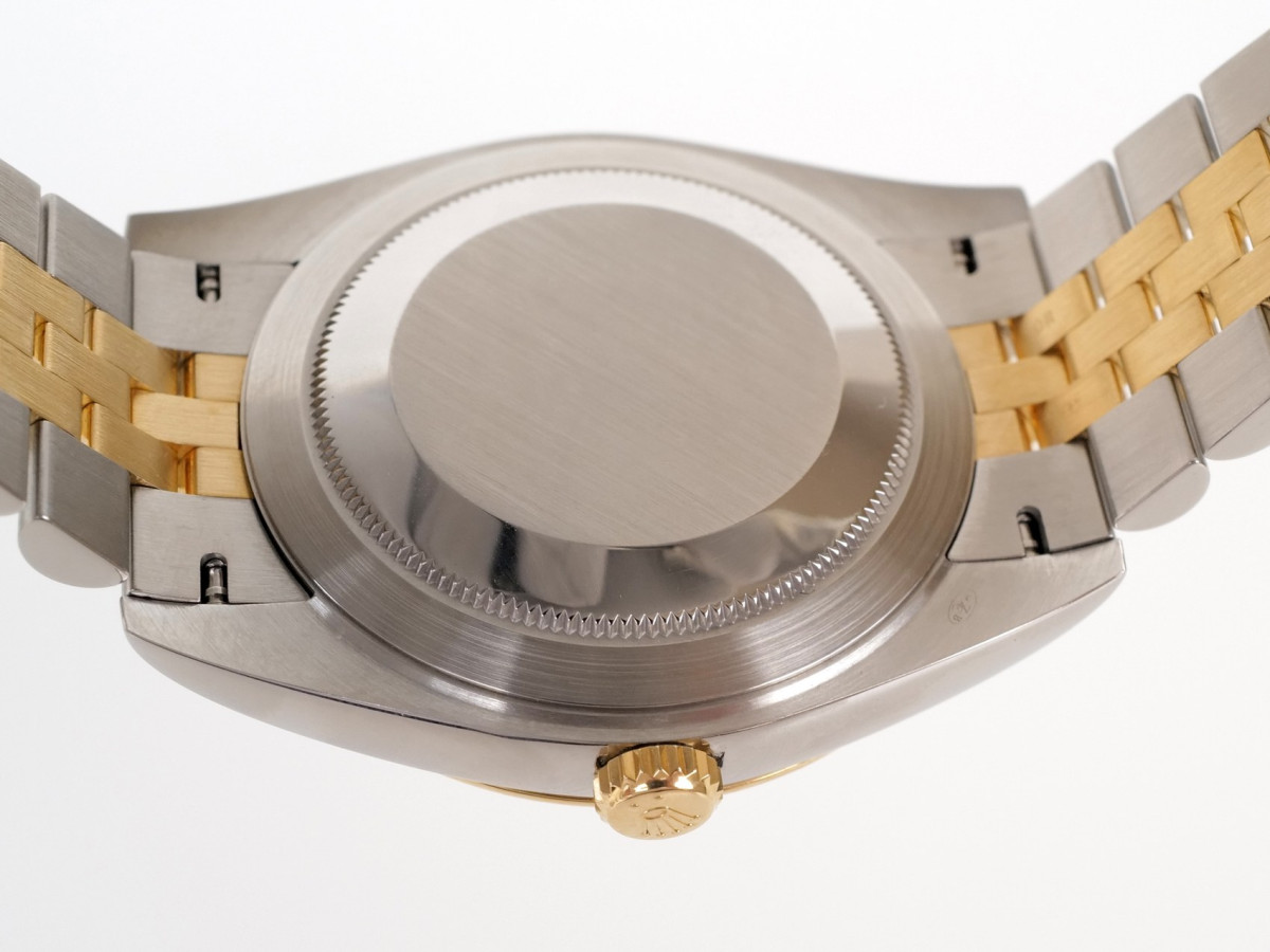 Швейцарський годинник Rolex Datejust 41 Jubilee Steel 18K Yellow Gold Black Dial