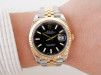 Швейцарський годинник Rolex Datejust 41 Jubilee Steel 18K Yellow Gold Black Dial