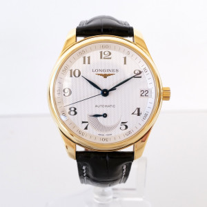 Швейцарський годинник Longines Master Collection Power Reserve 18K Yellow Gold 42