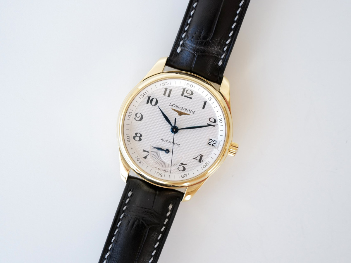 Швейцарський годинник Longines Master Collection Power Reserve 18K Yellow Gold 42
