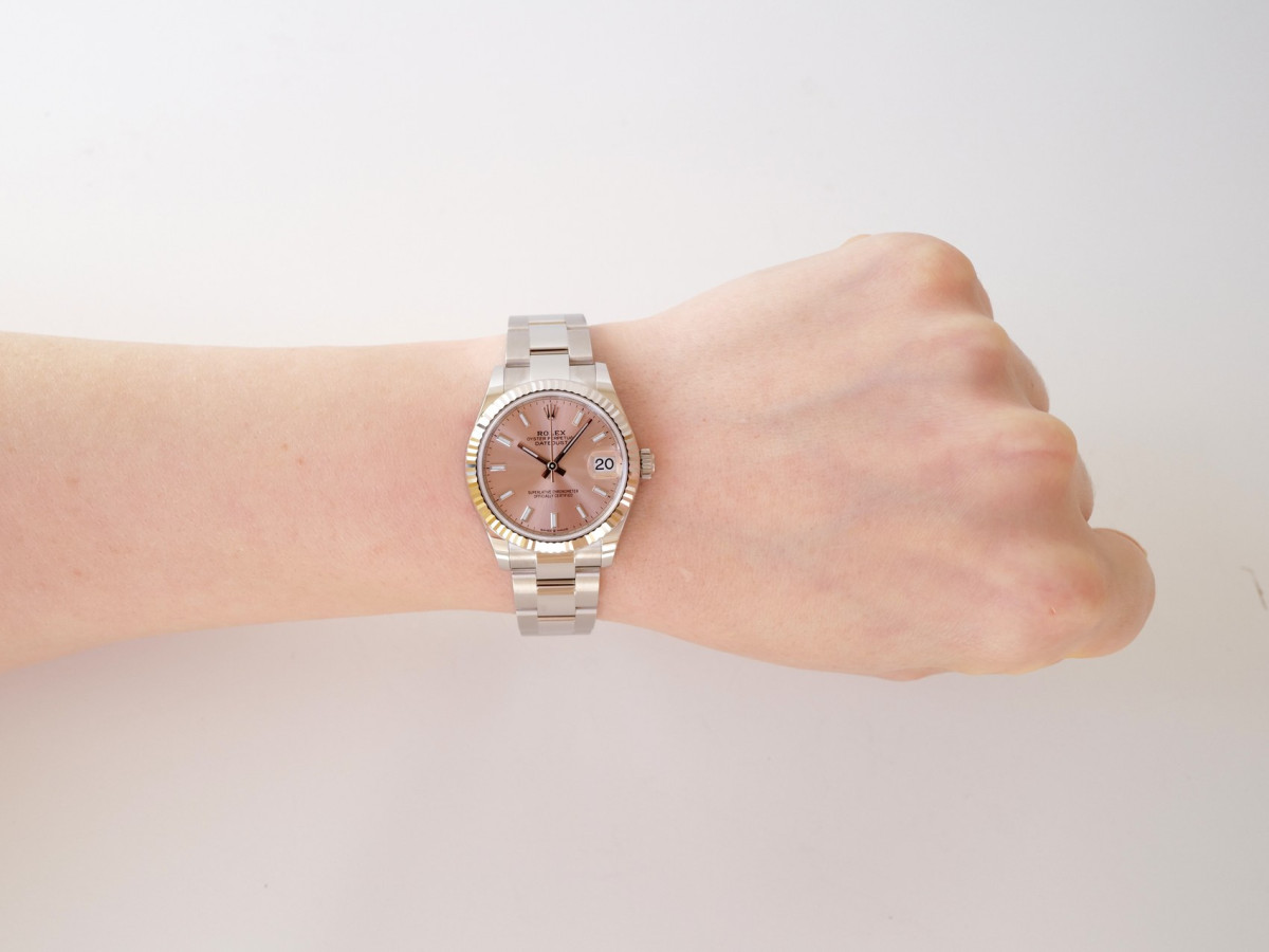 Швейцарський годинник Rolex Datejust 31 Oyster Pink Dial