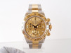 Швейцарские часы Rolex Cosmograph Daytona 18K Yellow Gold Steel Champagne Dial 40 (2020)