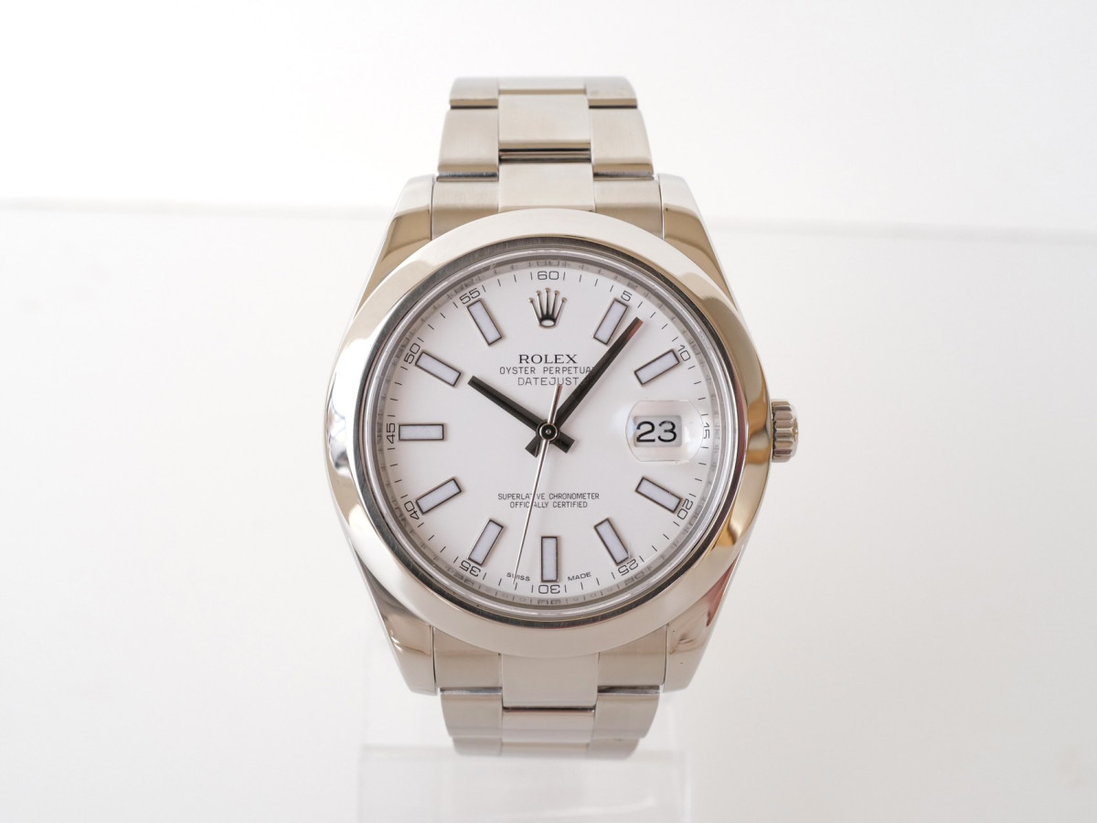 Swiss watch Rolex Datejust II White Dial 41