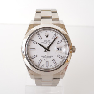 Swiss watch Rolex Datejust II White Dial 41