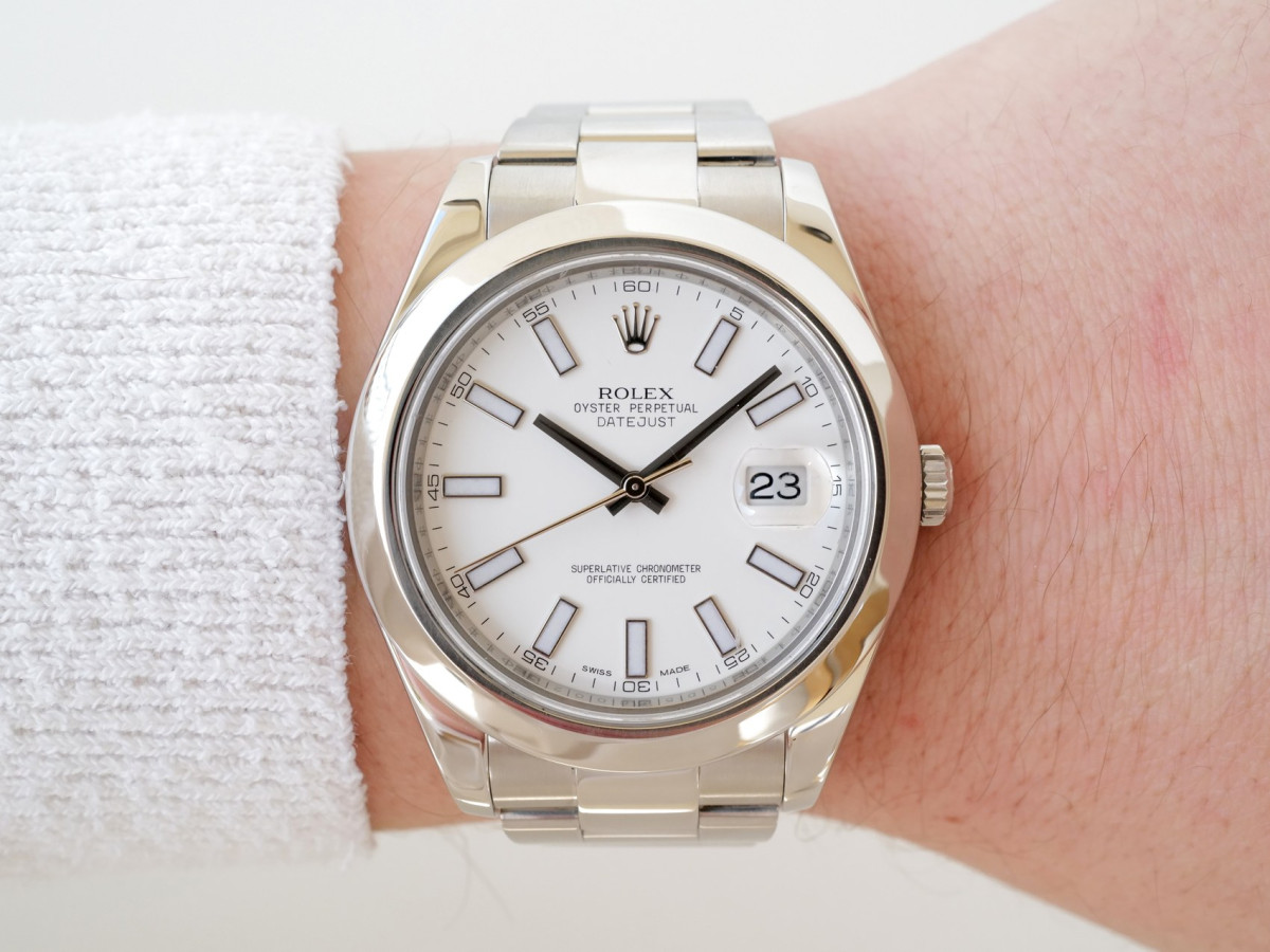 Swiss watch Rolex Datejust II White Dial 41