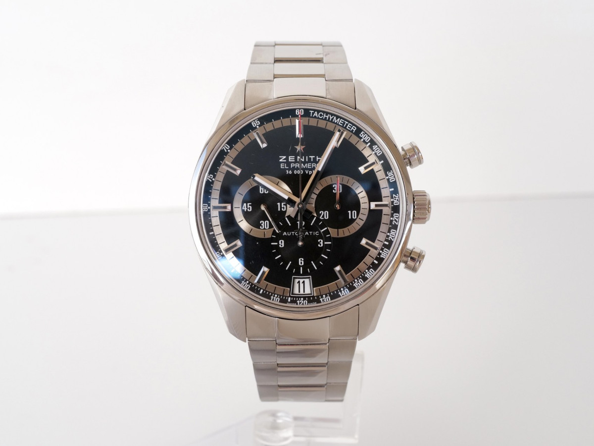 Swiss watch Zenith Chronomaster El Primero Black Dial 42