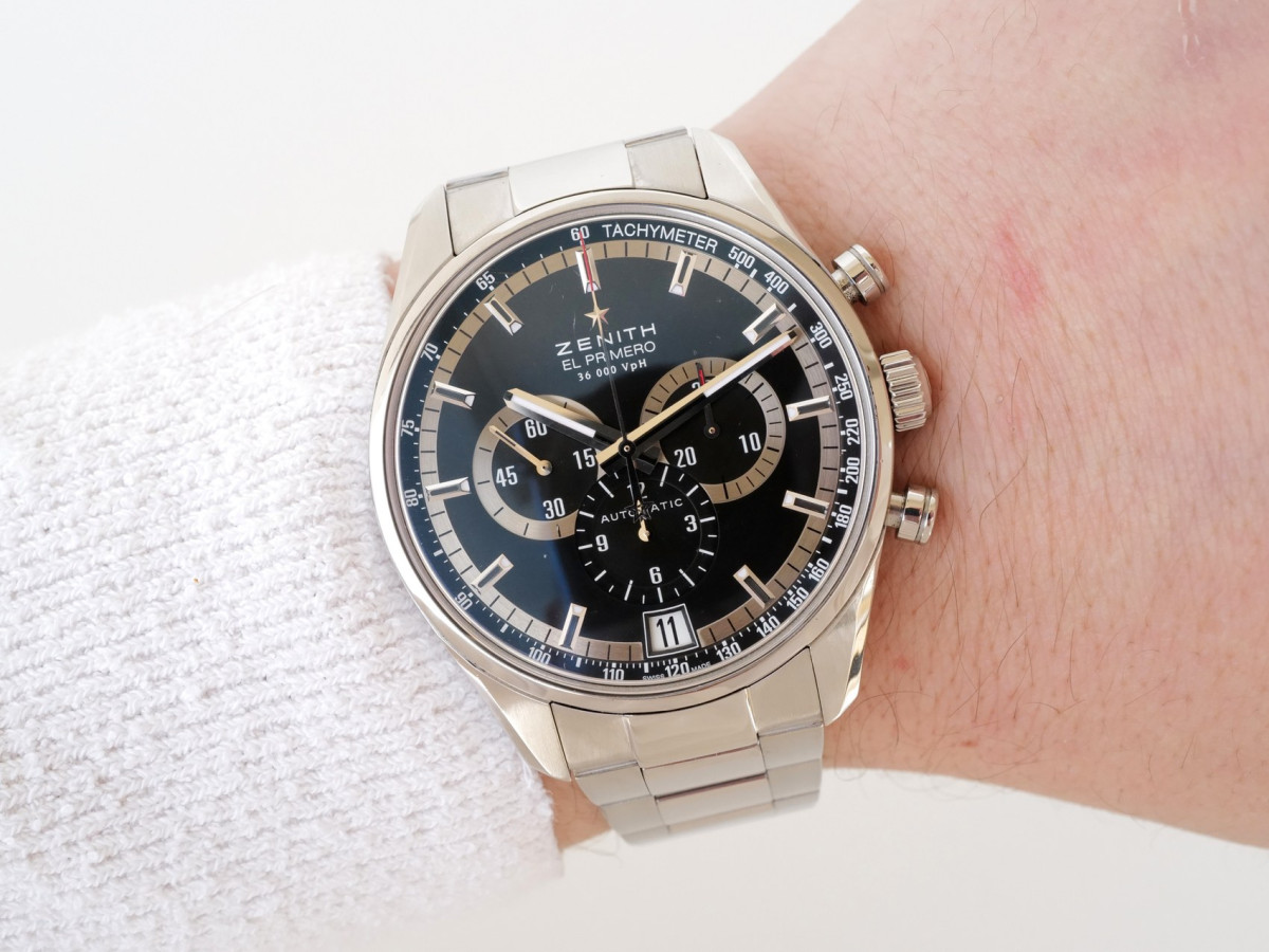 Swiss watch Zenith Chronomaster El Primero Black Dial 42