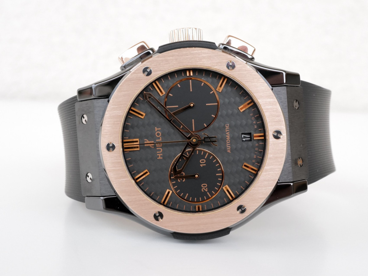 Swiss watch Hublot Classic Fusion Chronograph 45 Ceramic 18K Rose Gold (2022)