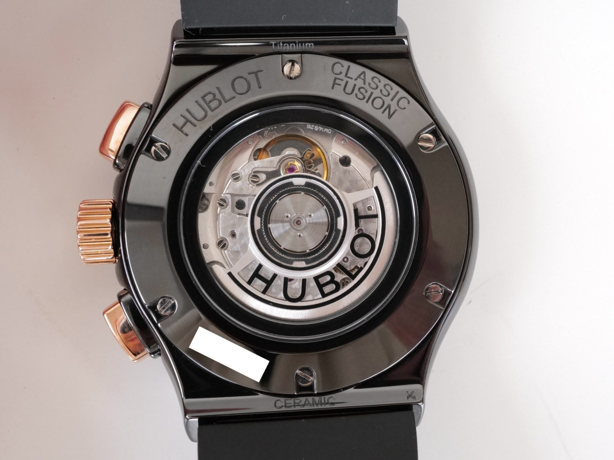 Swiss watch Hublot Classic Fusion Chronograph 45 Ceramic 18K Rose Gold (2022)