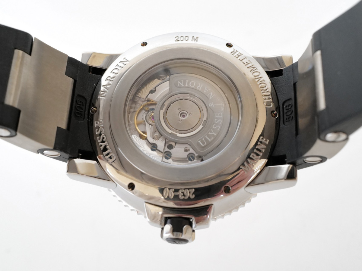 Swiss watch Ulysse Nardin Maxi Marine Diver Titanium 45